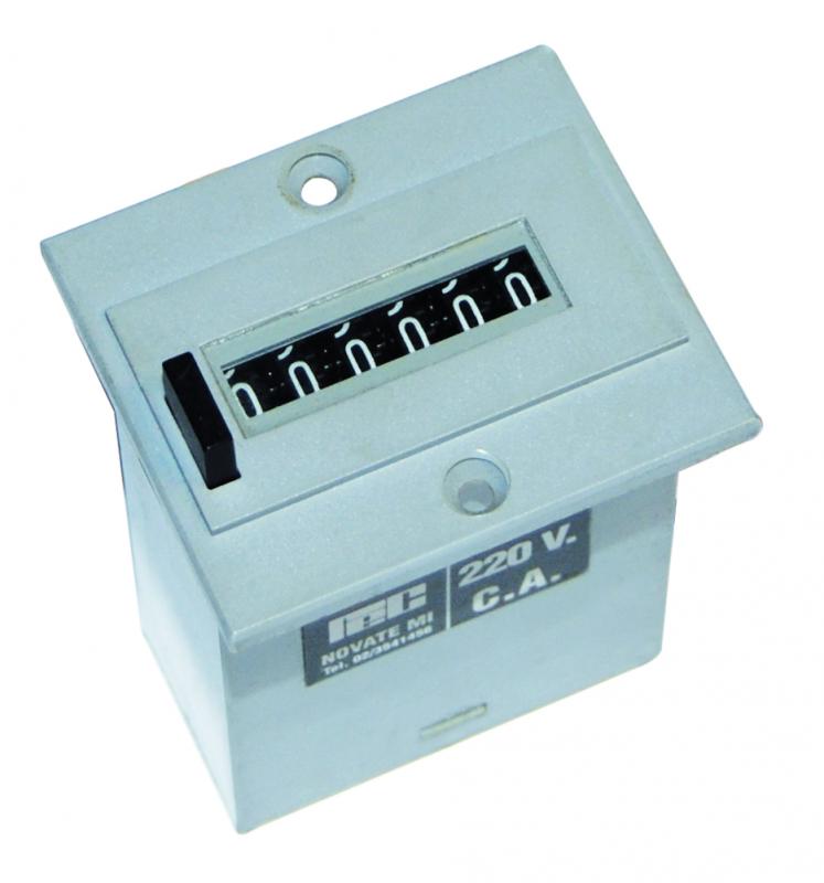 Conta impulsi elettrico con azzeratore a pulsante CER3