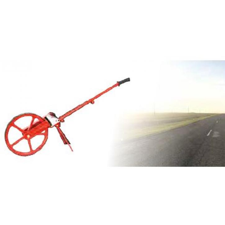 Road meter counter with one wheel - Aluminum frame