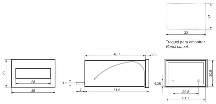 EM11 - Contatore - Conta impulsi elettrico - immagine 2